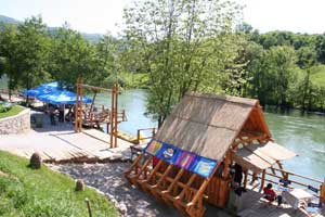 Rafting in Bosnia 14 The Kanjon Klub in Banjaluka