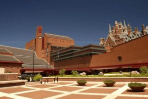 The British Library in London.
