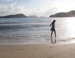 Bequia: Finding the Real Caribbean 6 The mist shrouded islands off Friendship Bay.