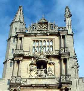 The facade of the Old Boleian