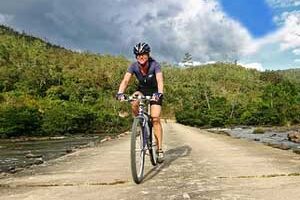 Biking Belize and Guatemala: Temple to Temple Caracol, Belize.