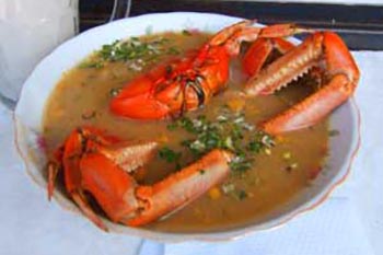 Beyond a Shadow of a Snout: A Saturday in Otavalo, Ecuador 8 Crab soup and guanabana juice for lunch