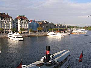 The waterfront in Stockholm
