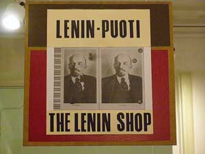 A Railway Tour of Sweden and Finland 10 The shop at the Lenin Museum