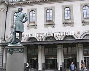 A Railway Tour of Sweden and Finland 2 Central Station in Stockholm