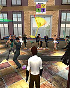 New Holland: Second Life Photo Gallery 7 The Club Van Gogh really rocks!