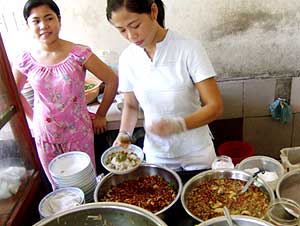 Hue Food! Cooks in Hue used to serve 52-course meals to the Nguyen Dynasty kings who had their capital here until 1945. Photos by Robert Reid