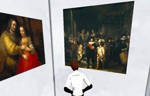 New Holland: Second Life Photo Gallery 4 More famous art works