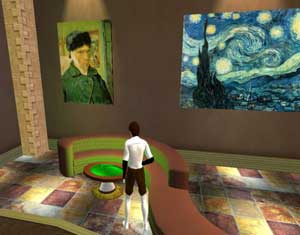 A quiet moment with Vincent