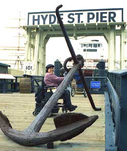Exploring Hyde Street Pier, San Francisco.