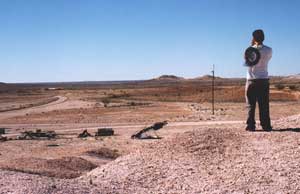 Australia's Coober Pedy: A Gemstone in the Desert 2 The sterile, dusty landscape of Coober Pedy. Photos by Lauda Siciliano-Rosen except as noted