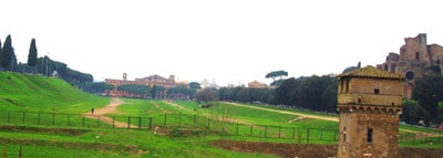 The site of the Circus Maximus