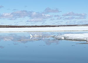 Canada: A Summer in the Arctic 5 Karrak Lake melting