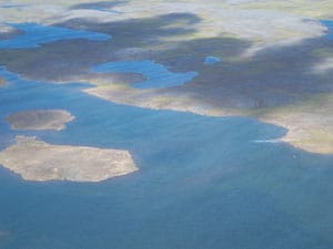 Canada: A Summer in the Arctic 2 Karrak Lake from the air