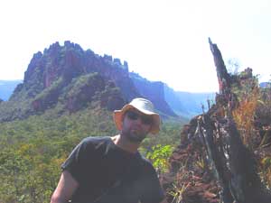 The author at the City of Rocks