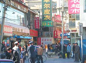 The streets of Beijing can be a bit confusing at first. Photos by Anthing James Ellis
