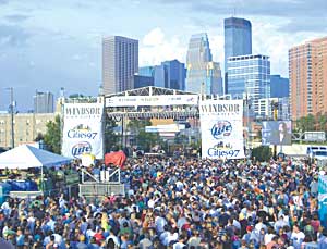 Minneapolis Steps Into the Spotlight 2 The Basilica Block Party is held in July near the Basilica of St. Mary - photo by Karwoski-&-Courage