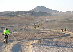 Tour D'Afrique cyclists