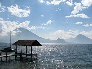 Lake Atitlan, seen from Palopo - photos by David Rich