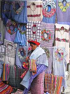 A merchant in Santiago