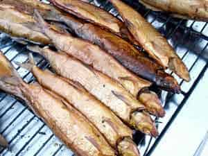 Smoked herring, a staple in Finland