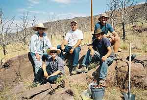 Digging Up The Past in Utah's Flaming Gorge 12 The crew of an archaeological dig in Utah's Flaming Gorge