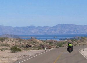 Motoring to the beautiful Bahía de Los Angeles