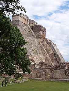 The Great Pyramid at Uxmal, in Yucatan state