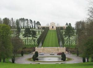 The meticulously maintained American Military Cemetery of Romagne-sous-Montfaucon, the biggest American necropolis in Europe with 14,246 crosses