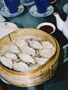 Steamed dumplings