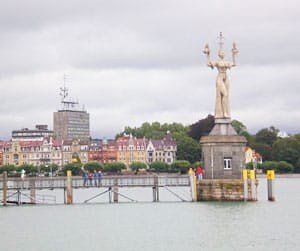Lake Constance Has 3 Faces 1 The statue of Imperia in the harbor in Konstanz, Germany - photos by Kent St. John