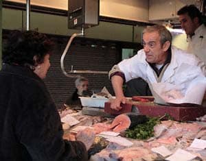 The Mercado Central in Zaragoza, Spain