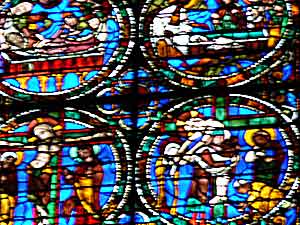 A window in Chartres Cathedral