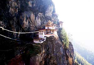 Bhutan: An Unbelievable Visit to The Tiger's Nest 4 The Tiger's Nest was built on a sheer cliff.