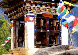 Bhutan: An Unbelievable Visit to The Tiger's Nest 10 Turning the prayer wheel