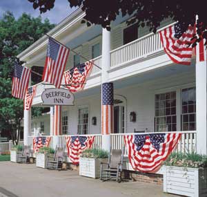 The Deerfield Inn on the Fourth of July
