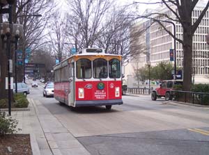 Gorgeous Greenville, South Carolina 4 Greenville has made its downtown easy to get around with its own trolley system.
