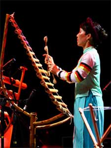 Khac Chi Music is a band that performs on a variety of instruments unique to Vietnam
