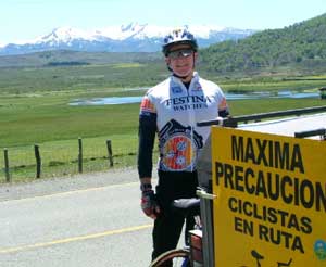 Motorists are cautioned to watch for cyclists.