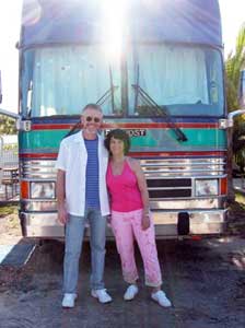 Tim and Doreen in Key West, Flroida