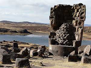 A tower in Sillustani