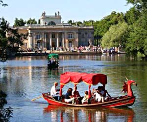 Palace on the Water in Lazienki Park