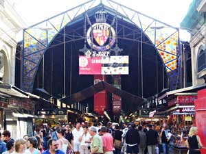 La Bouqueria Market on La Rambla Canaletes