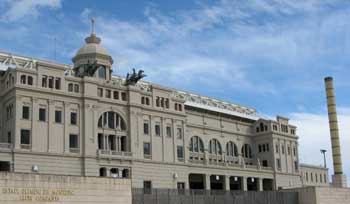 The Estadi Olimpic in Barcelona, Spain.