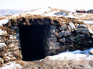 Bunker used by the Indian army during the Indo-China war in 1962