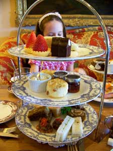 Teatime at the Fairmont Empress Hotel