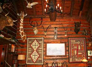 The ranch house at Woolarac