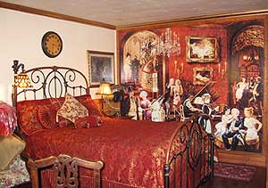 The bordello room at the Wild West Junction