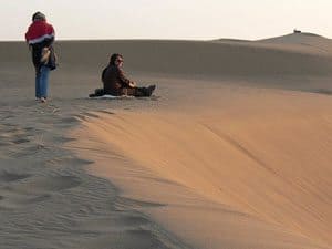 Iran: A Day of Freedom in the Desert 7 The dunes in the Dasht-E-Kavir, Iran's central desert