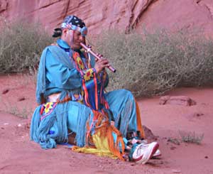 Jamie Gillis in Traditional Navajo Dress - photos by Shady Hartshorne